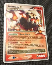 Pokemon Heatran LV X Holo Foil Black Star Promo DP31 on eBay