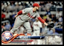 2018 Topps Pat Neshek Philadelphia Phillies #407