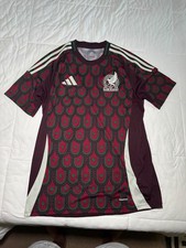 Adidas Mexico mens 2024 away jersey size L slim fit