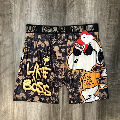 Peanuts Snoopy Joe Cool Like A Boss Boxer Brief - Medium