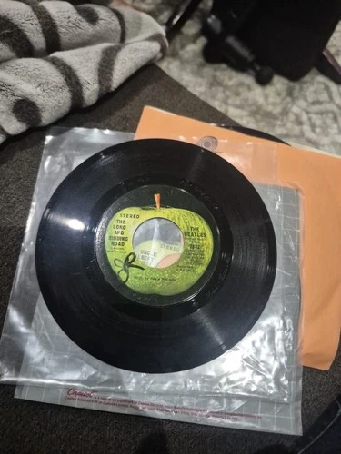 THE BEATLES~The Long And Winding Road/For You Blue 45~APPLE 2832 BELL SOUND VG+!