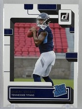 Malik Willis 2022 Panini Donruss #303 Rated Rookie (RC) Tennessee Titans NFL
