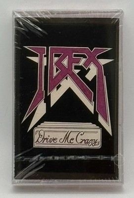 Ibex Drive Me Crazy Cassette Tape 1987 Oklahoma Metal Band Brand New Sealed Rare