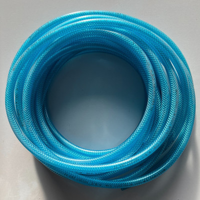 1 Rolle 10m PVC Schlauch bewaffnet Würth blau D. 8mm