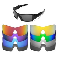 Cofery 3 Pairs of Polarized Replacement Lenses for Oakley Oil Rig Sunglasses