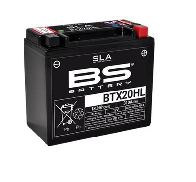 BTX20HL wartungsfreie SLA werkseitig gefüllte BS Batterie