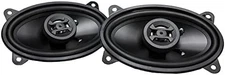 Car Speakers 46x6 Premium Audio Upgrade Neo Mylar Tweeter Deep Bass 200W