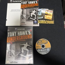 Nintendo Gamecube Tony Hawk's Underground Tested CIB