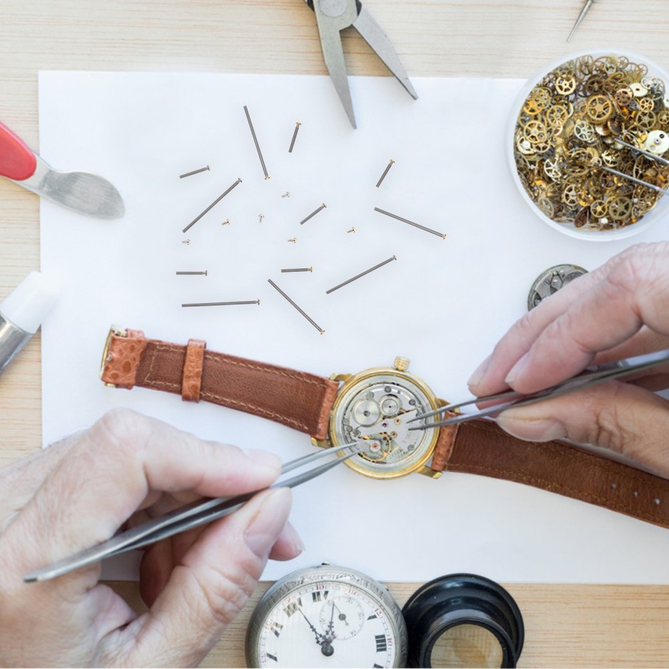 Steel Rods Screw Pins Ceramic Watch Strap Accessories Watchband Tube ...