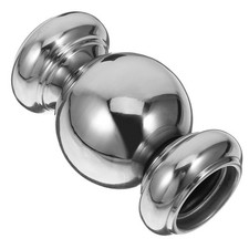Stainless Steel Ball Post Connector Double Seat For Stair Railing Window Fence