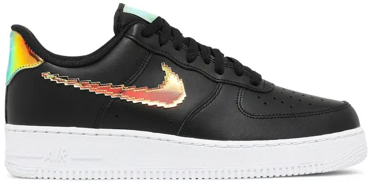 Nike Air Force 1 Low Iridescent Pixel - Black for Sale