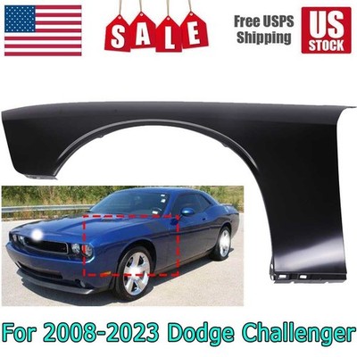 Driver Side Primed Fender for Dodge Challenger 2008-2017 CH1240285