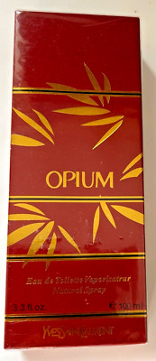 VINTAGE OPIUM BY YSL EDT SPRAY Genuine Original Formula 3.3 fl oz NEW SEALED