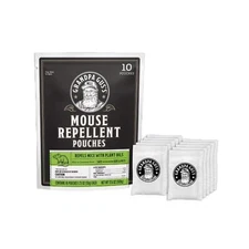 Grandpa Gus's Extra-Strength Mouse Repellent Pouches, Cinnamon/Peppermint Oil...