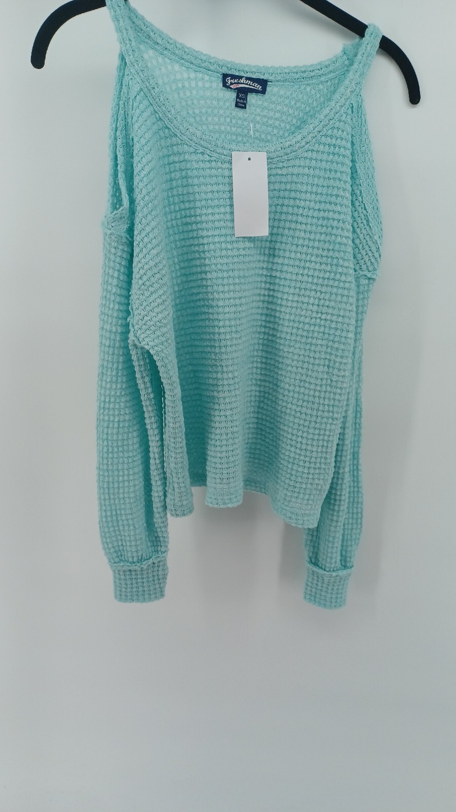 Freshman Women's  Pullover Sweater Long Sleeve Size XS Blue NWT
