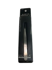 Ultra Plus 4870P Stainless Steel Silver 3 3/4" Style Slant Tip Tweezers