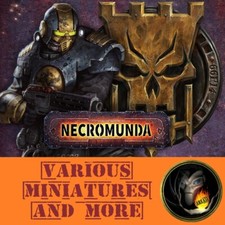 NECROMUNDA Miniatures, inc Lots of 1st ed Metal - MULTILIST Sold Separately A5N