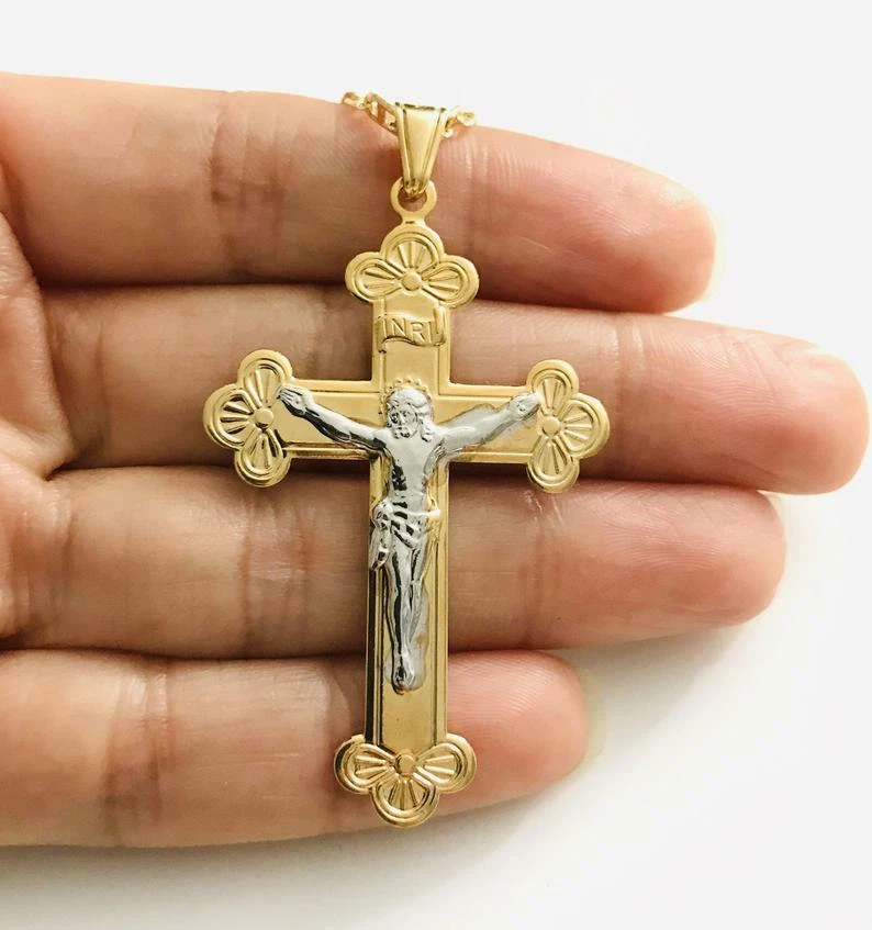 Cross pendant deals for protection