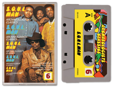 Soulman Archaeologists Classics 6 Cassette Tape Funk Soul Jazz Phill Most Chill