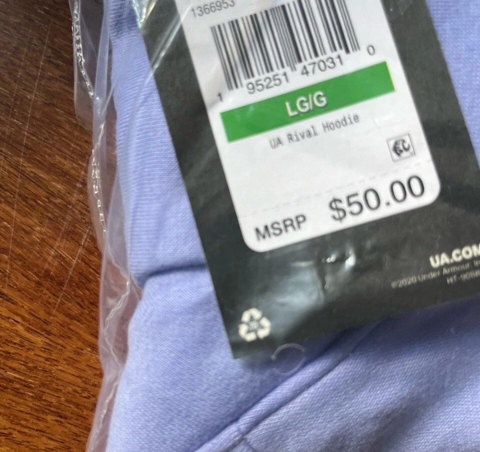 Nueva sudadera con capucha polar Armour para mujer🌿 talla L púrpura Foto 3 de 3