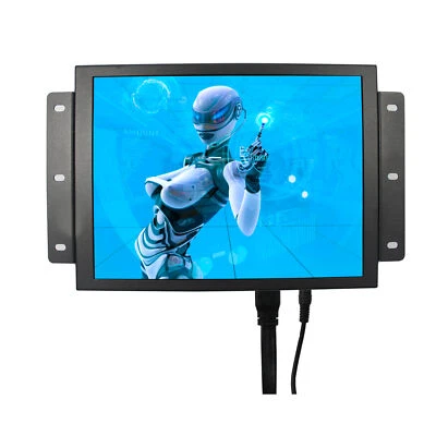 Monitor touchscreen audio HD guscio in metallo per display Raspberry PI/indurstrial