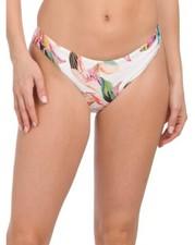 La Blanca Paradise Scoop Front Bikini Bottom 12 Women's Multi Color NEW