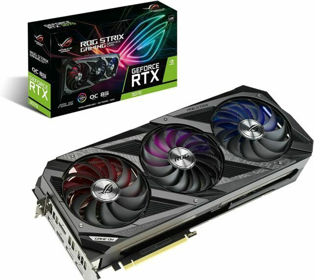 ASUS GeForce RTX 4080 ROGSTRIXRTX4080O16GGAMIN 16GB GDDR6X PCI Express 4.0  Strix Graphics Card 