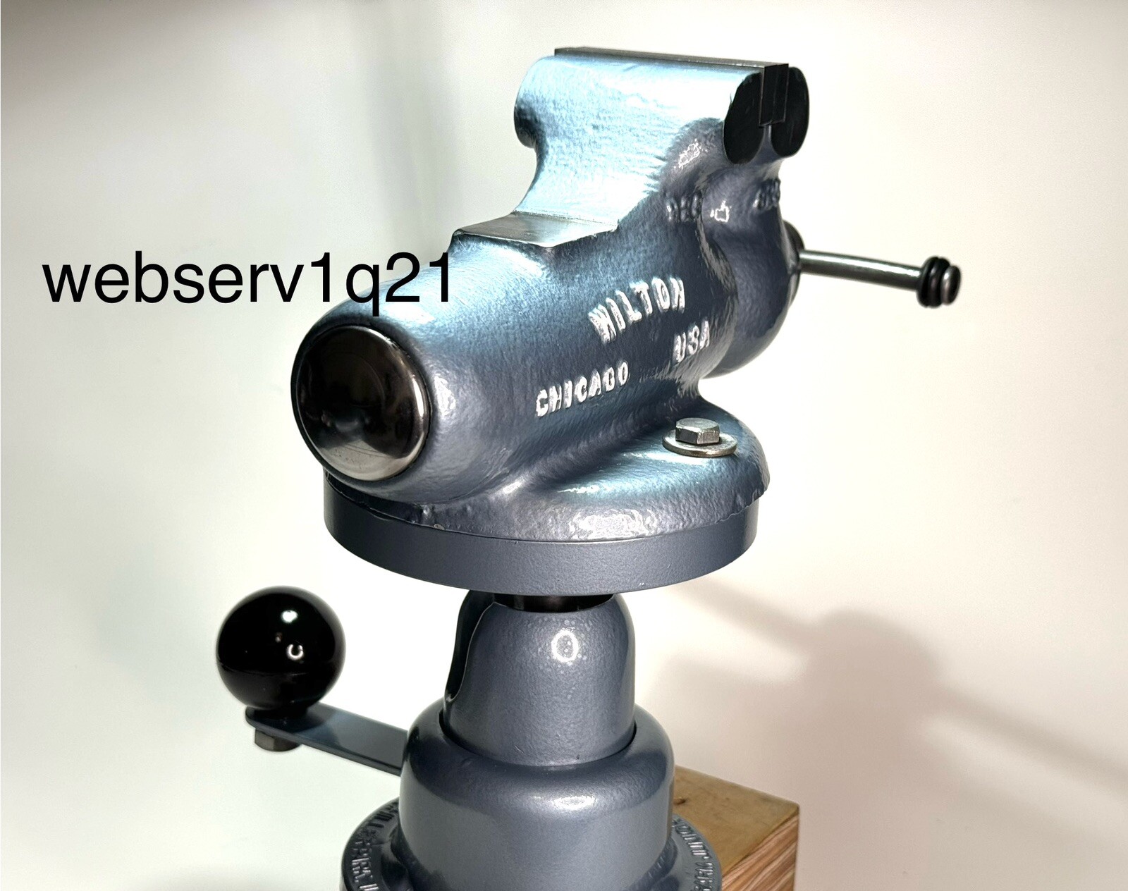 VINTAGE WILTON 2-1/2” TODDLER BULLET VISE 825, POWRARM JR, 77 YEARS OLD