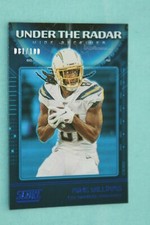 MIKE WILLIAMS 2020 SCORE UNDER THE RADAR BLUE 081/100 #URMW LOS ANGELES CHARGERS