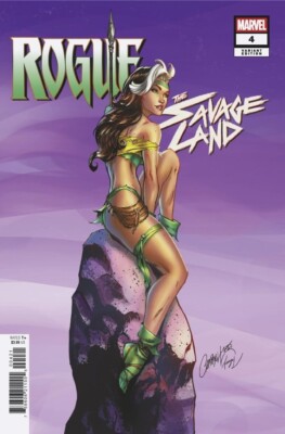 Rogue The Savage Land #4 Of 5 J Scott Campbell Cover Variant 4/30 Marvel Comics