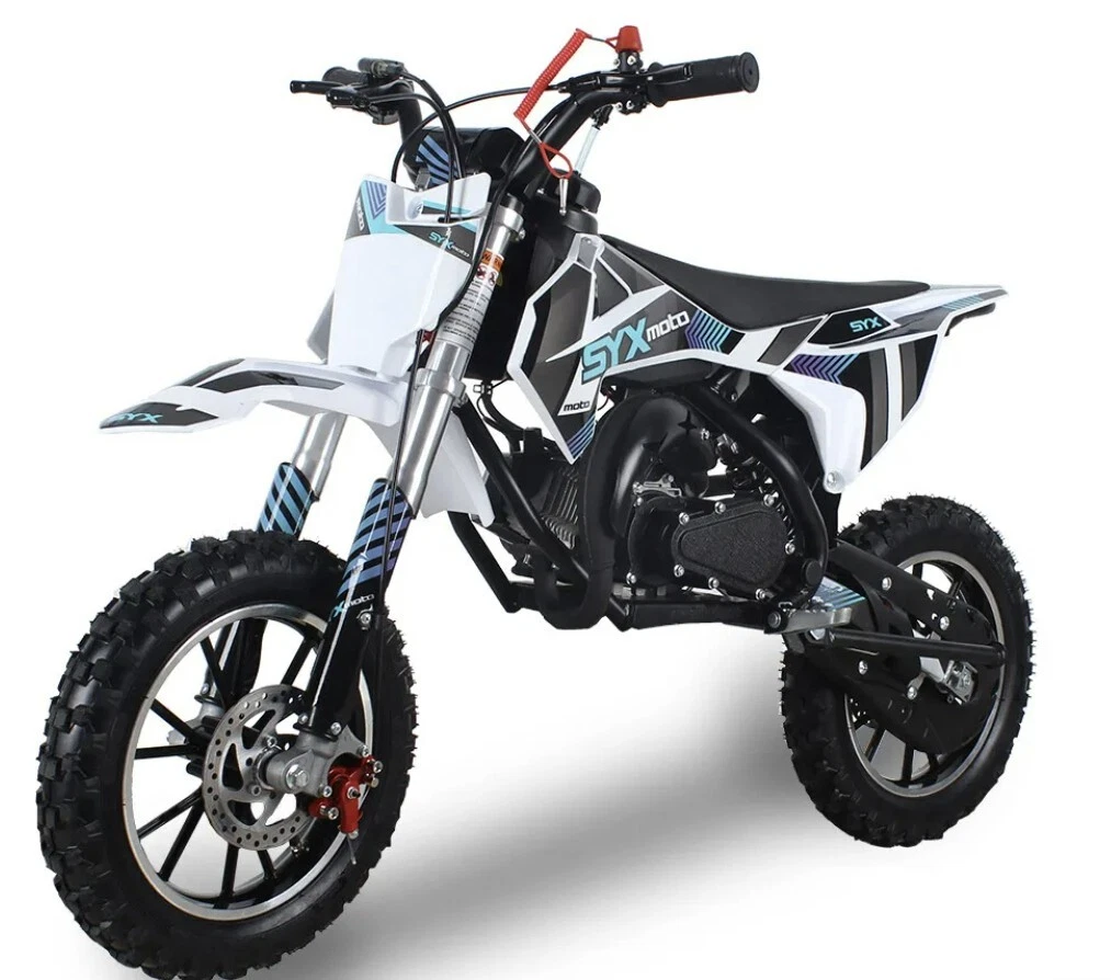 Carburador de carburador para 50cc SYX Moto Holeshot Kids Mini Dirt Bike,  47 49cc 50cc 2 Stroke Pocket Rocket Dirt Bike Mini ATV Quad L