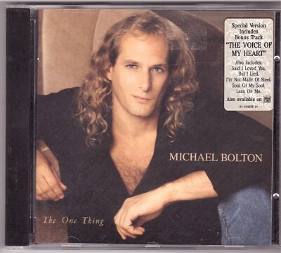 CD MICHAEL BOLTON - THE ONE THING (NEUWERTIG)