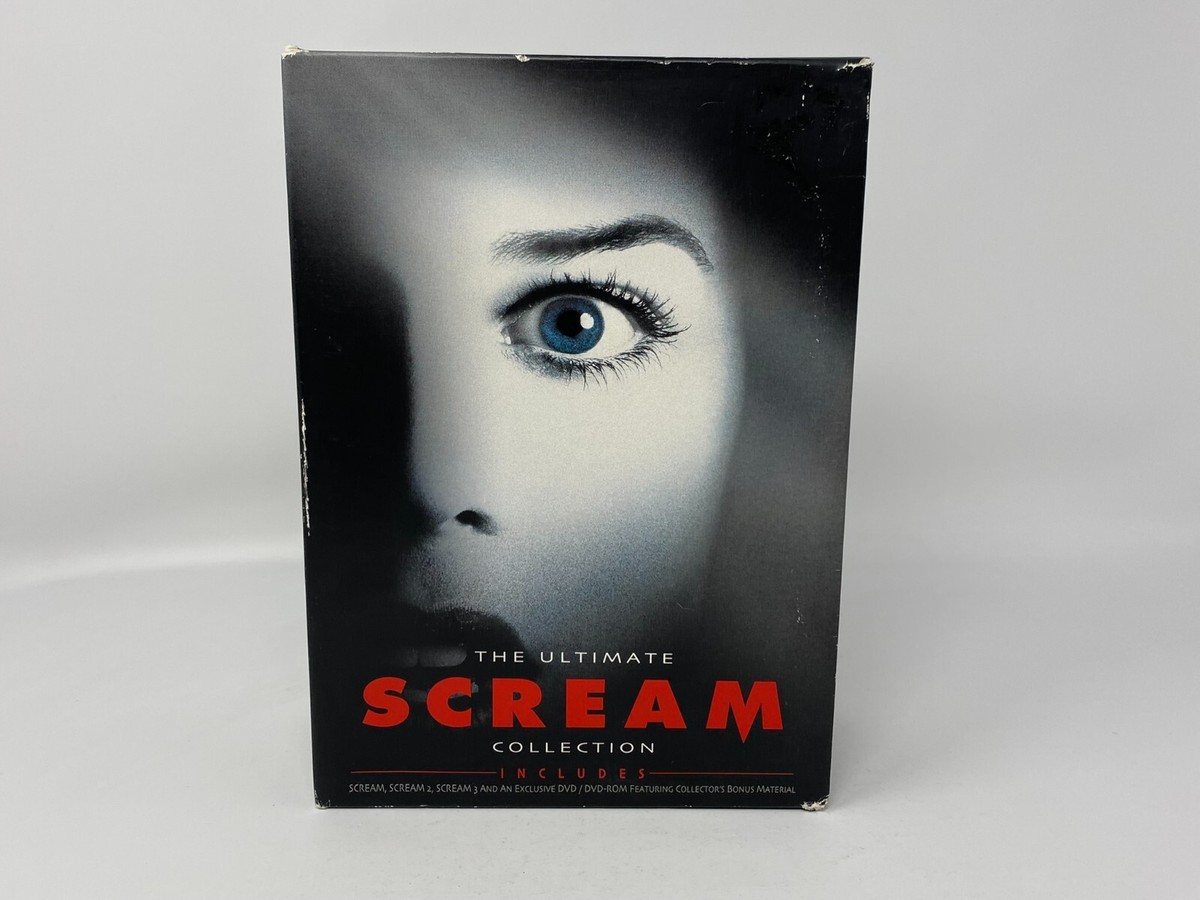 The Ultimate Scream Collection Scream 1, 2, & 3 DVD 4-Disc - Used