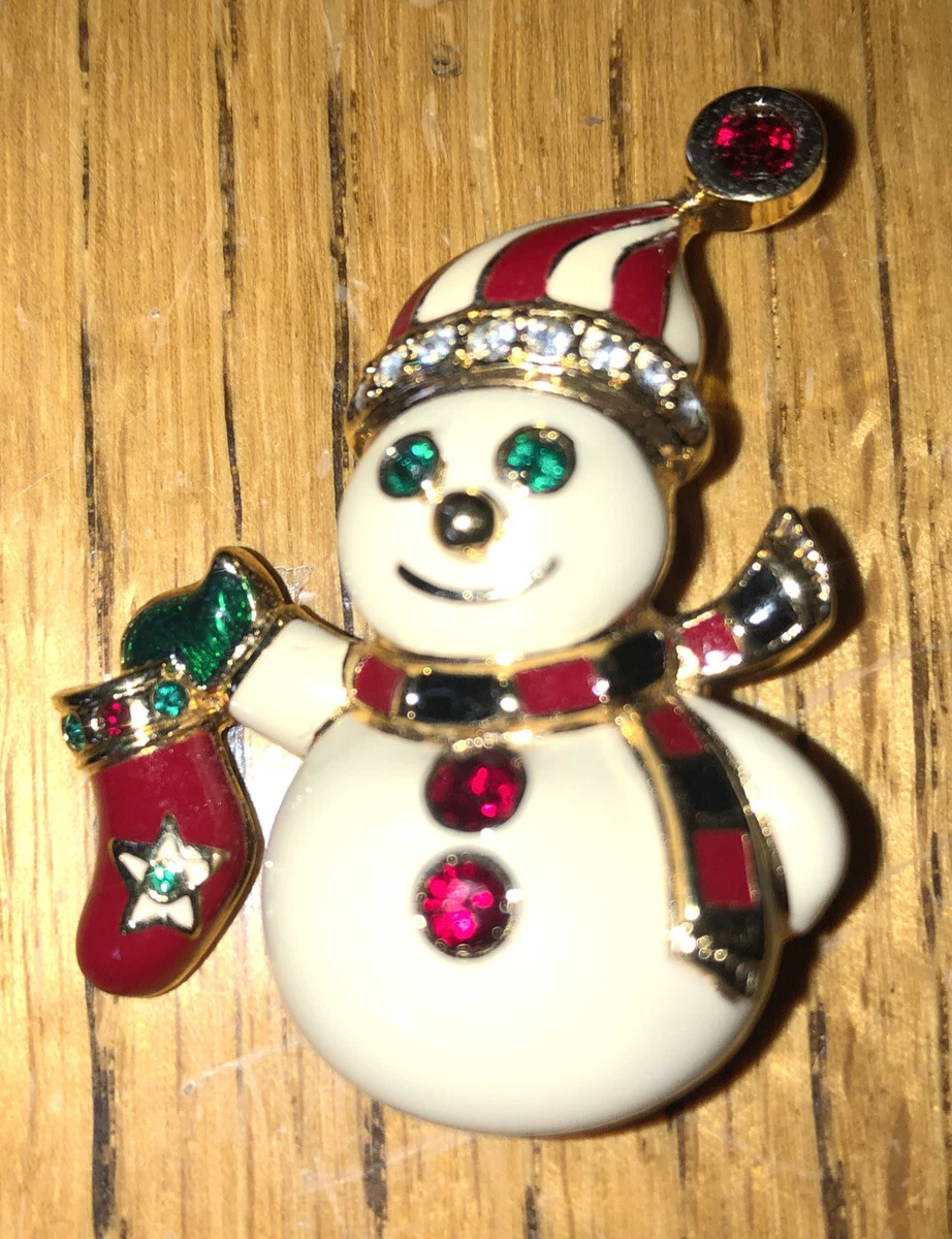 Snowman brooch 2024