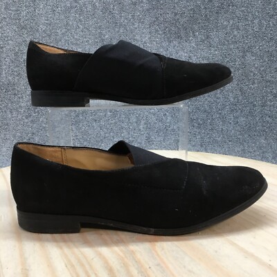 Naturalizer Shoes Womens Maddox Slip On Black Fabric Comfort