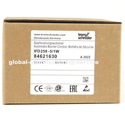 NEW IN BOX KROM SCHRODER BURNER CONTROLLER IFD258-5/1W 84621630