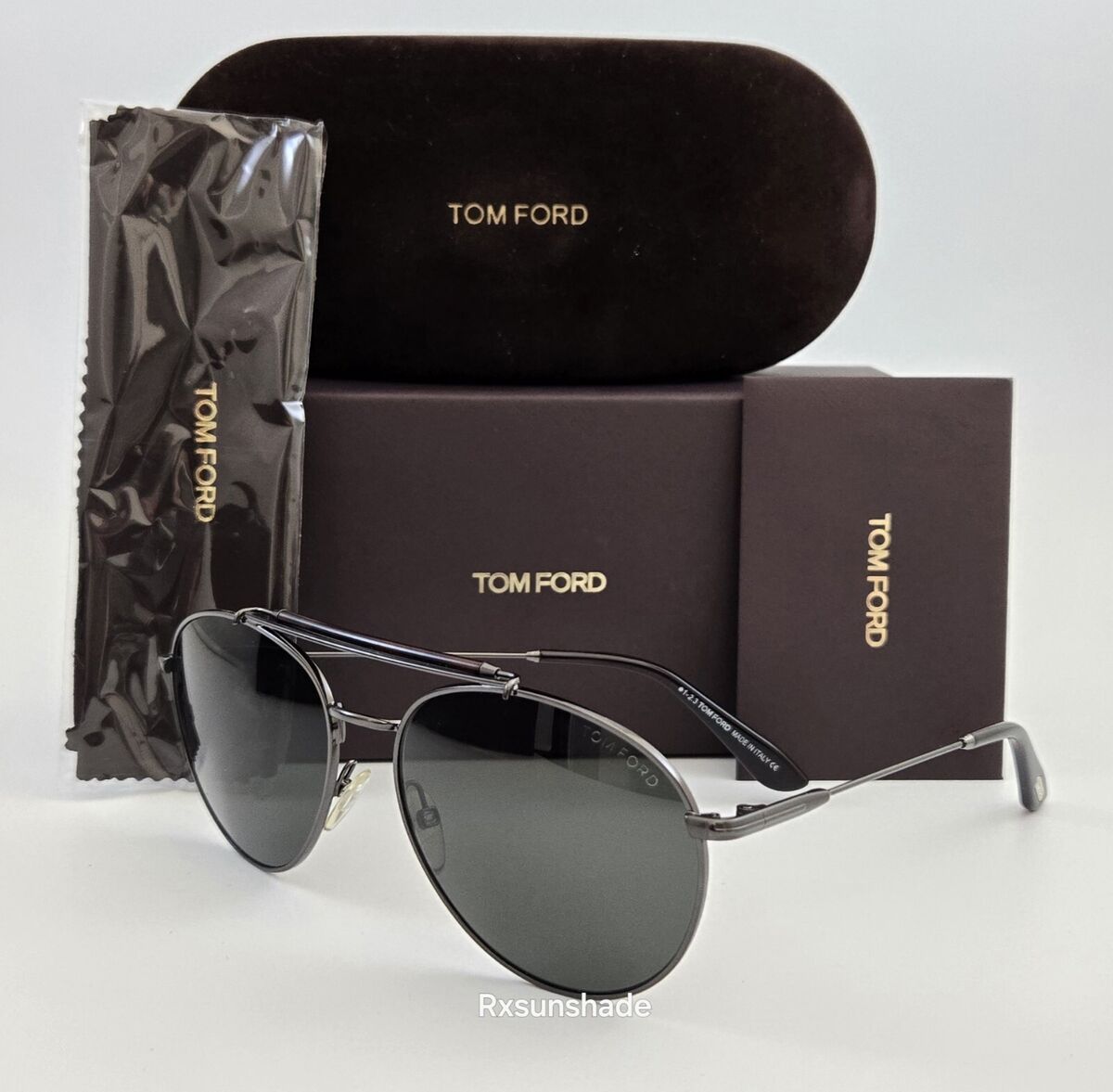 Tom Ford Sunglasses NEW TF 338 Colin Color 09N Gun Gray Tom Ford Sunglasses NEW TF 338 Colin Color 09N Gun Gray