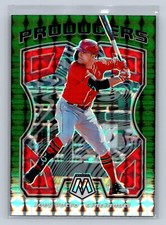 2021 Panini Mosaic #P10 Joey Votto Producers Insert Green Mosaic