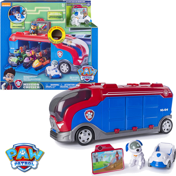 paw patrol cruiser mission