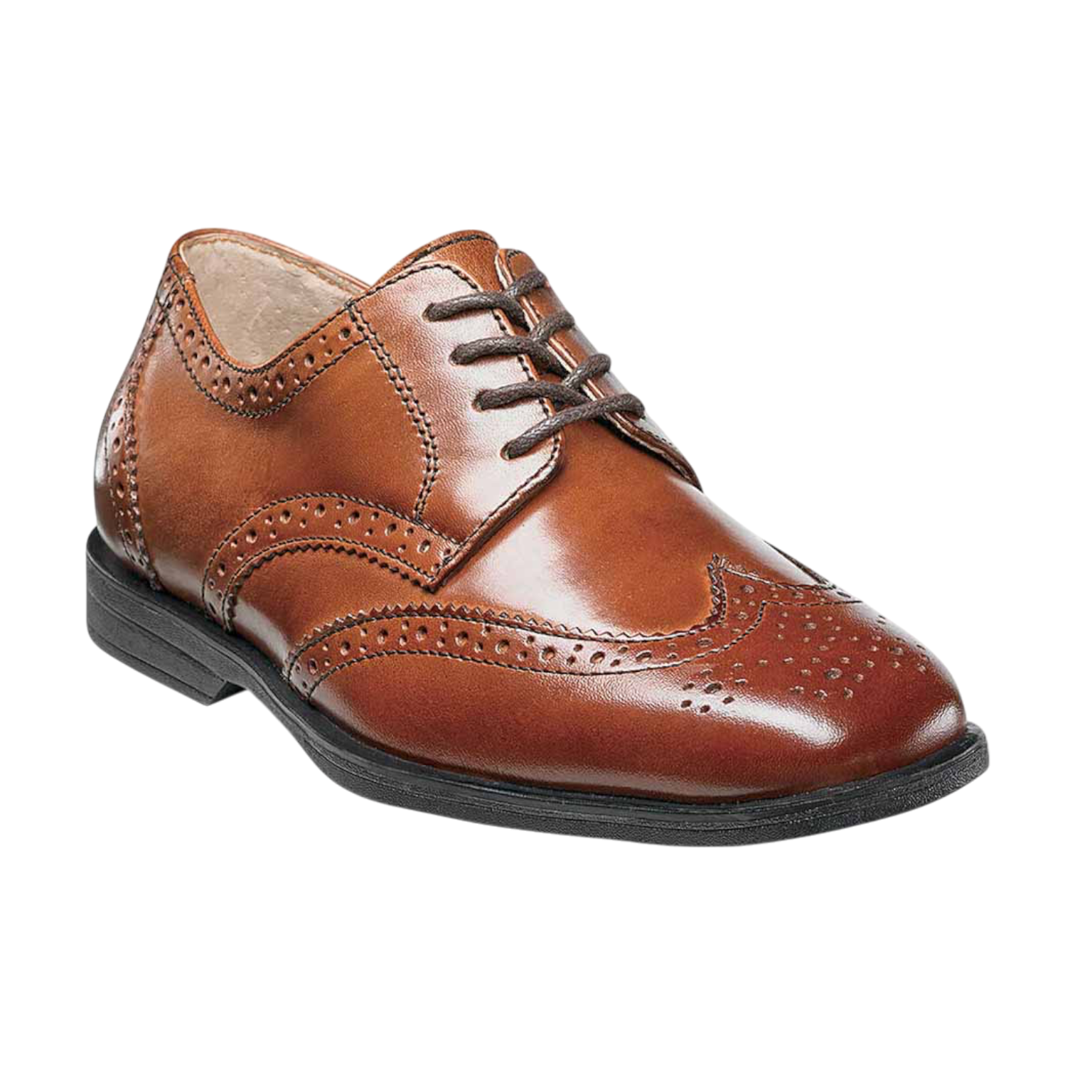 SAOLA Oxford Juniors Florsheim Reveal Wing pelle cognac taglia 7 M US [16574 221]