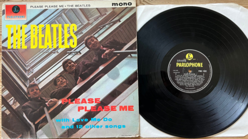 BEATLES - Please Please Me - 1963 - UK mono Erstpressung - Parlophone PMC 1202 - Foto 1 di 7