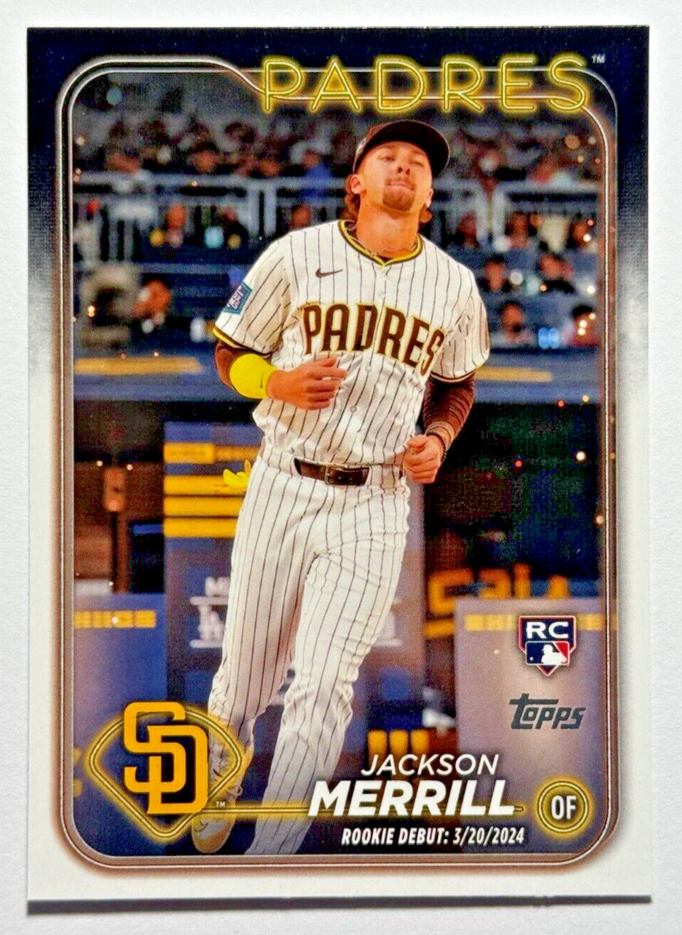 2024 Topps Update Baseball #US169 JACKSON MERRILL RC Debut