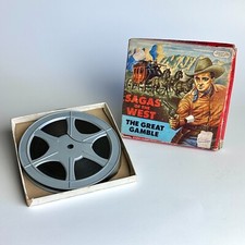Sagas of the West: The Great Gamble 8mm Movie Reel Selected Scenes