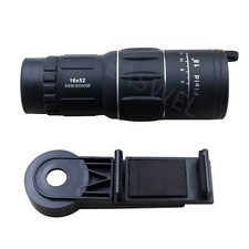 16x52 Zoom Optical HD Lens Monocular Telescope Outdoor HikingFor Smart Phone