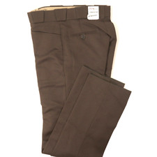 Flying Cross by Fechheimer Pants Size 31 Raw Hem Brown NEW