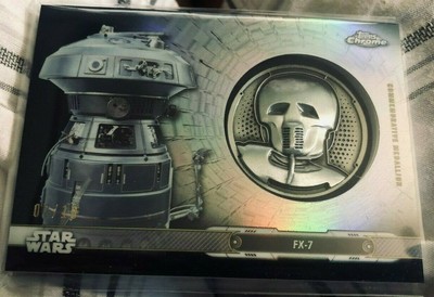 2019 Topps Star Wars Chrome Legacy BLACK Medallion Relic FX-7 02/10 | eBay