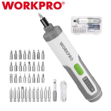 WORKPRO 4V Rechargeable Electric Screwdriver ...