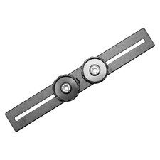 Double Flash Tripod Brackets for Flash Light Camera with 1/4 3/8 Screw Hole