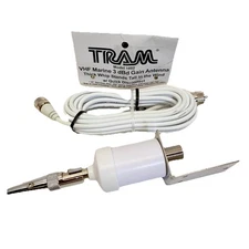 TRAM MODEL 1602 VHF MARINE 3DBD GAIN ANTENNA