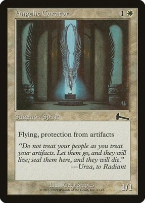 Angelic Curator - UL MTG - Medium Play